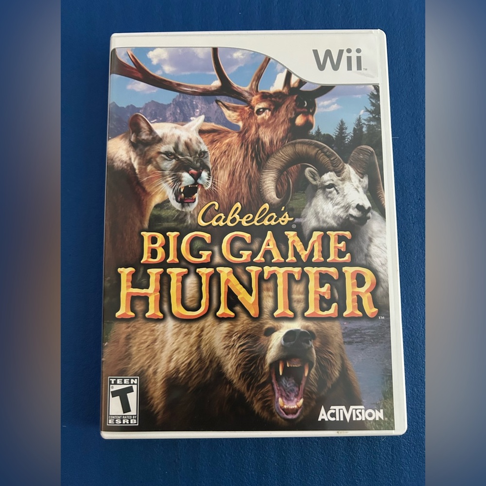 Cabela's Big Game Hunter for Wii - Brown and White